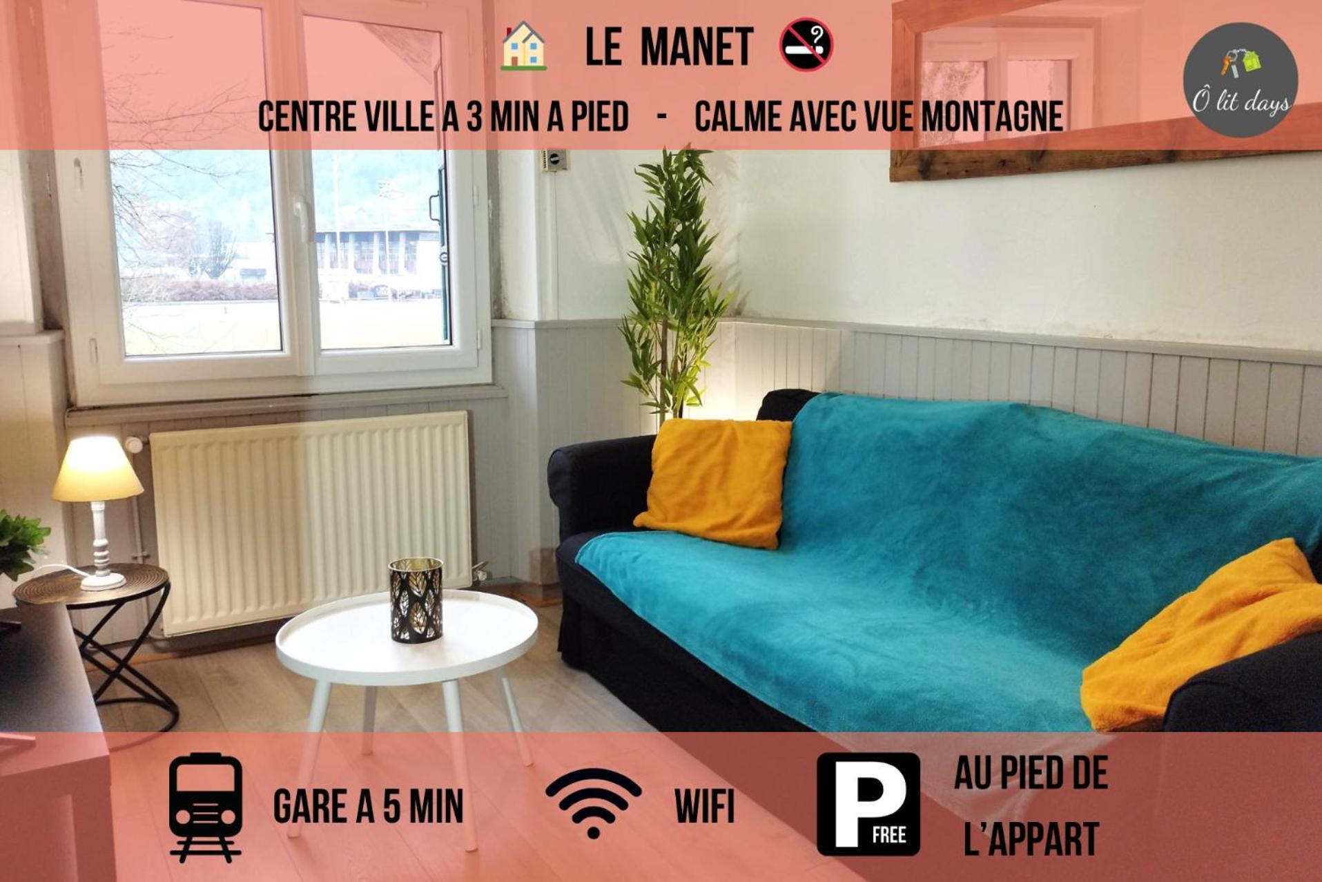 Le Manet - Appartement Proche Centre Ville - Parking Gratuit Bonneville Exterior photo